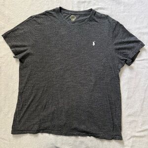 Polo Ralph Lauren Shirt Men’s 2XB Charcoal Heather Classic Fit Pony Tee